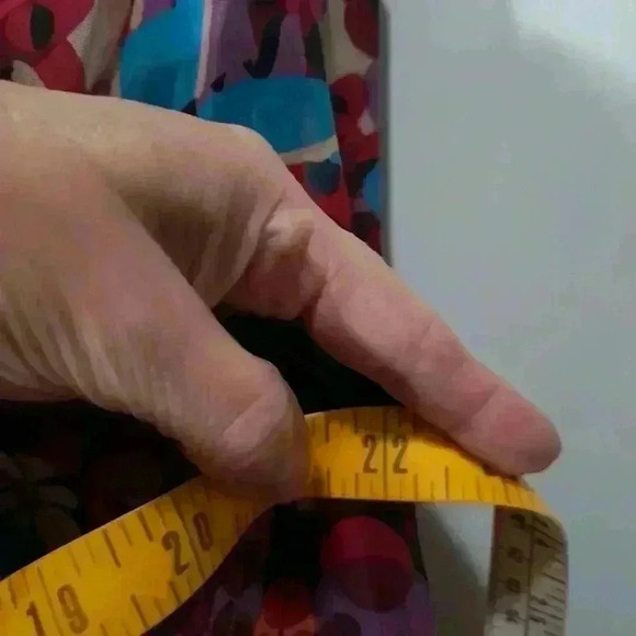 Nicola paisley button up top sz L - Picture 5 of 9